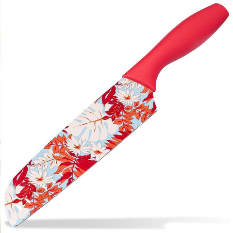 Kitchen Knife Stainless Steel 2 Pieces Professional Knife Set with Color Printing and Non-Slip Handle