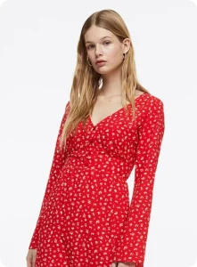 Stylish Red Fashion Top for Women
